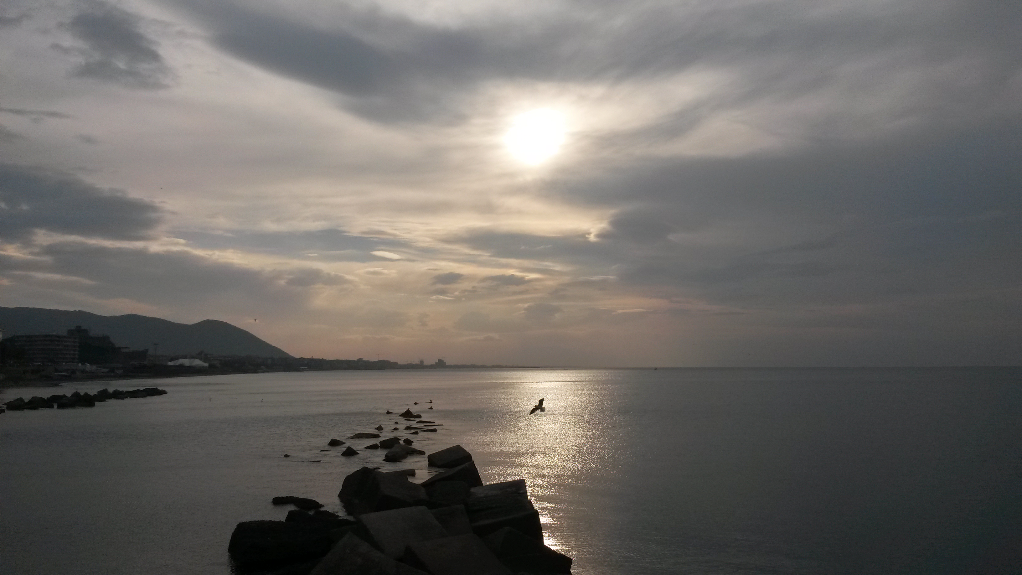 Lungomare di Salerno, early in the morning